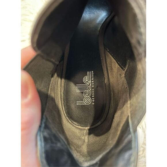 Belle by Sigerson Morrison Vero Cuoio grey suede booties 9.5B - Picture 7 of 8